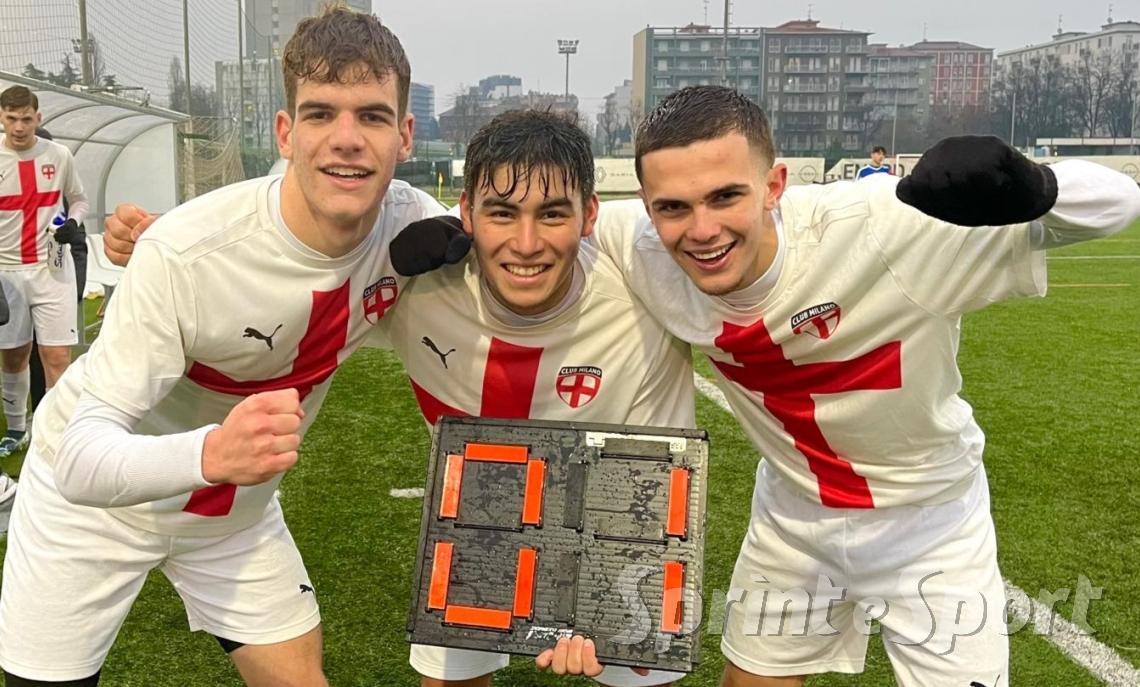 Bertoni, Urigna e Di Conza - Club Milano