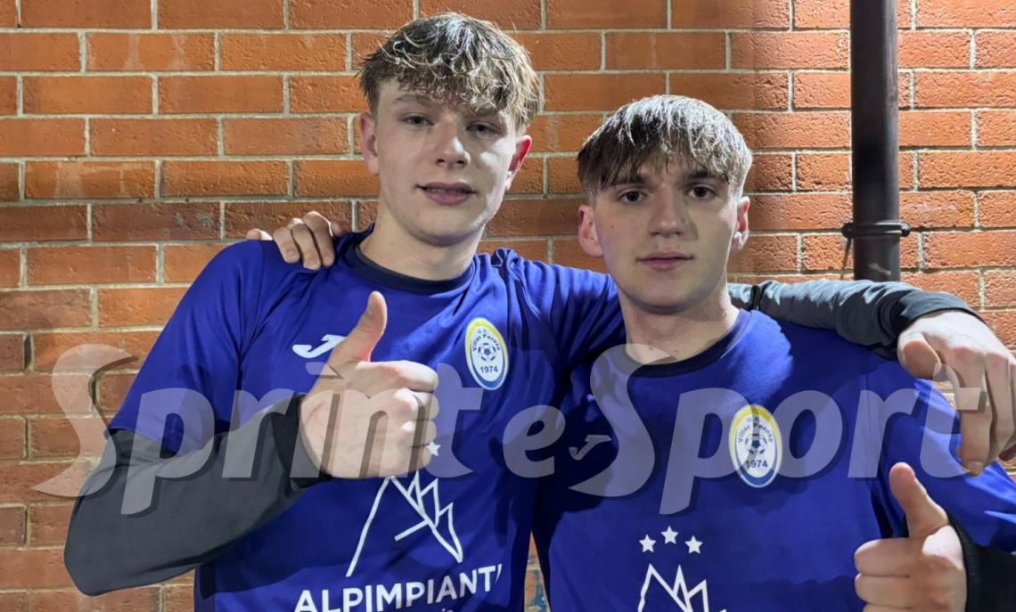 UNDER 19 PINEROLO, ORBASSANO VILLAR PEROSA, DAMIANO JACOPO E PATRIK BUZZI