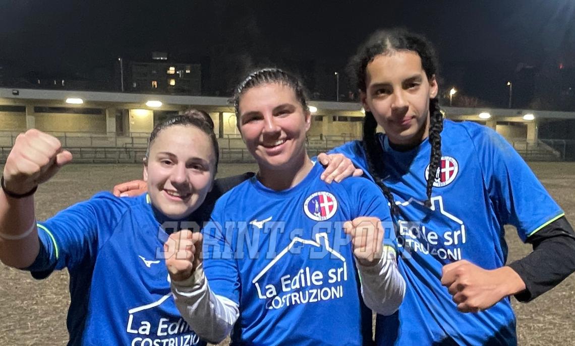 UNDER 17 FEMMINILE GIRONE A Moncalieri - Freedom 1-0: Alessandra Mazzone, Giulia Pelizza e Hiba El Haddassi