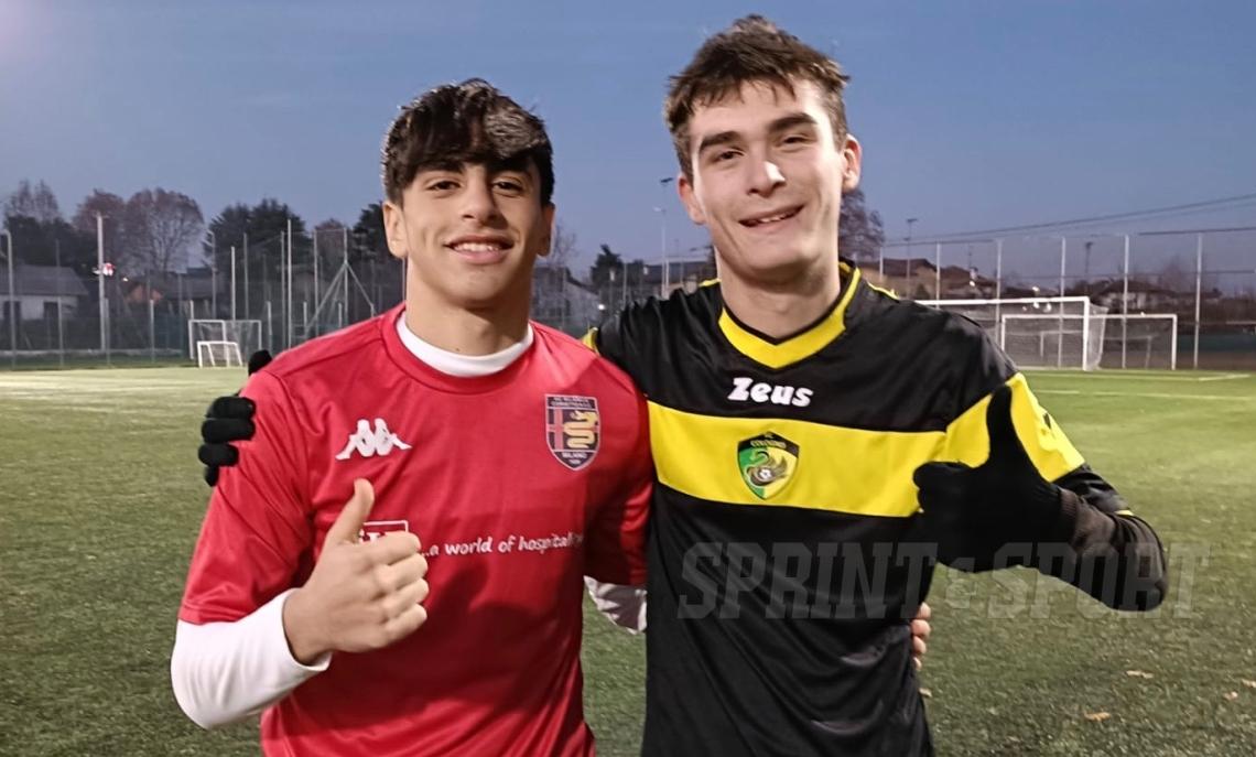 Nur Attia e Alessandro Pestilli; RAPP MILANO UNDER 17