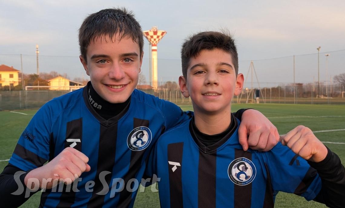 Russelli e Alberti coppia d'oro del Ciriè! Nerazzurri campioni insieme al Volpiano