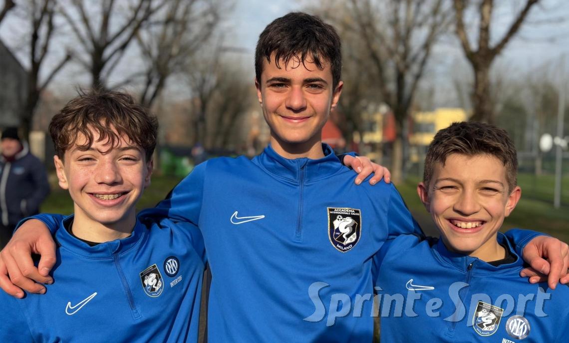 PACCANELLI,BIANCHI,DE MARTINO-ACCADEMIA INTER ESORDIENTI