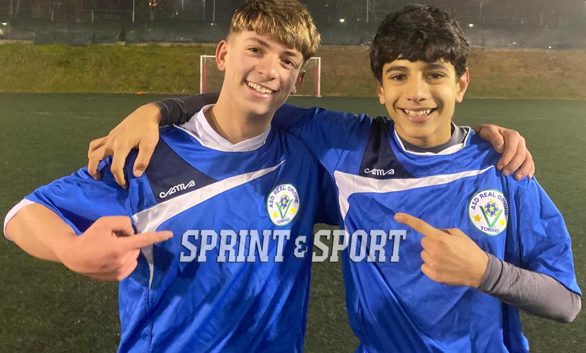 Under 15 Provinciali Piemonte Torino Aux.Monterosa-Real Orione 1-3: Mattia Girolamo e Manuel Dattesi