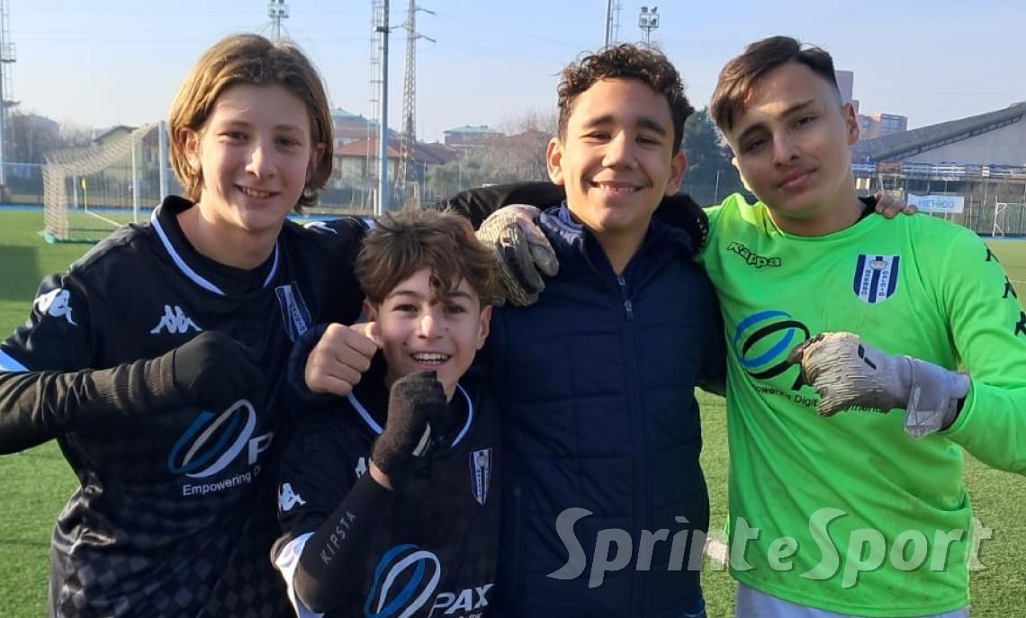 Ruggiero, Olivieri, Perlini, Metaj: Bresso Under 15