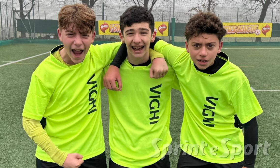 Alfredo Liccardo, Andrea La Gioia,  Christian Valentino &bull; Vighignolo Under 14