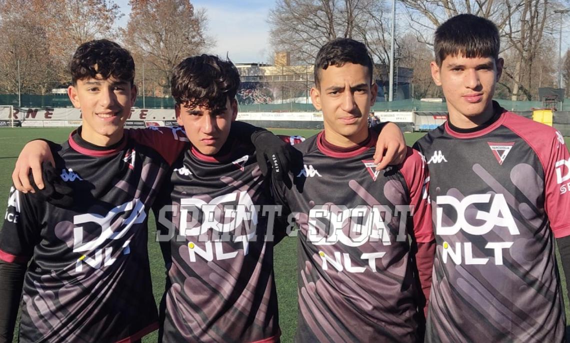 Under 15 • I marcatori nel 5-0 del Vanchiglia contro il Tetti Rivalta: Gabriele Zanforlin, Stefano Delle Cave, Zakaria Abouzid (doppietta) e Elion Daka.
