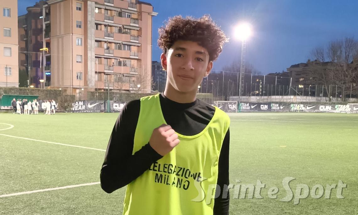 Aaron Jara Gonzales; RAPPRESENTATIVA UNDER 15 MILANO