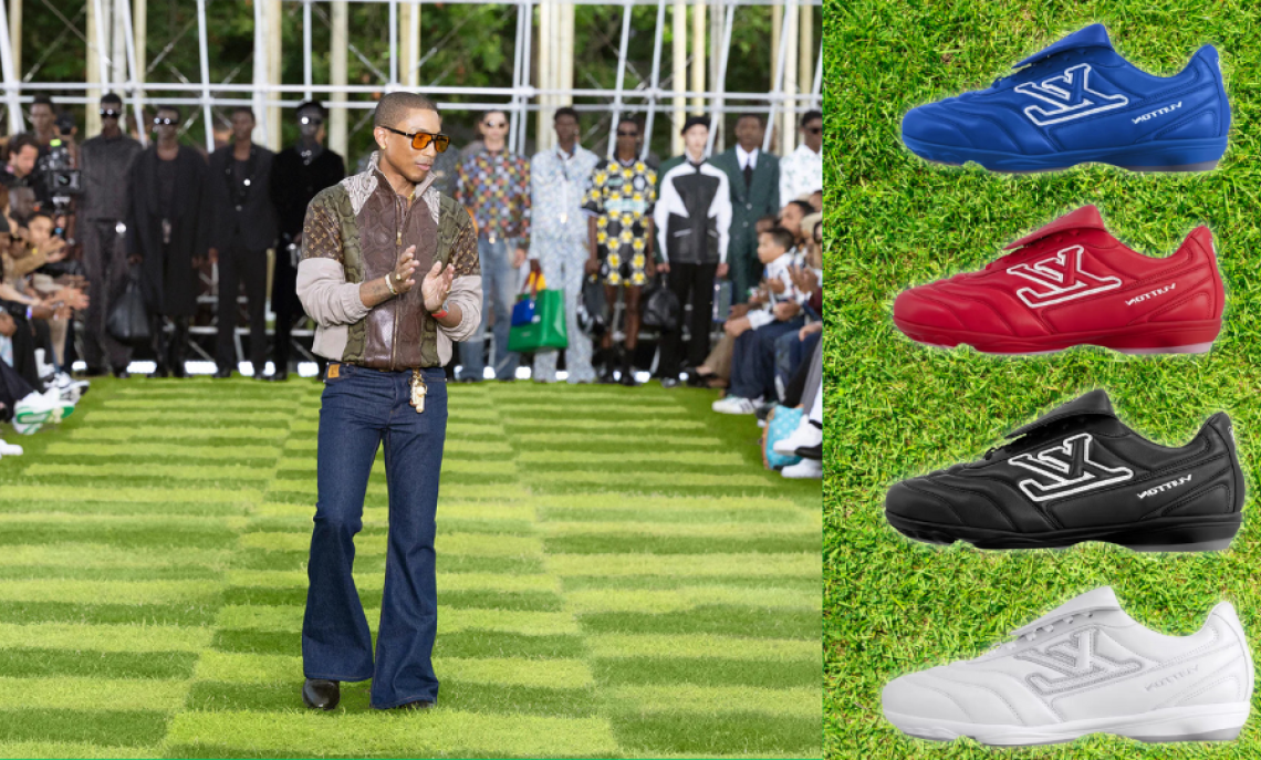 Louis Vuitton rivoluziona il calcio con le Footprint Soccer