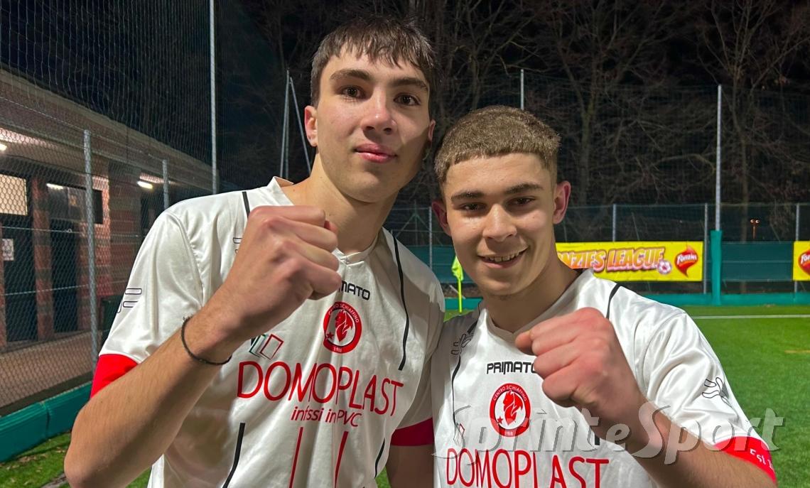 ATLETICO SCHIAFFINO UNDER 19 - Mattia Montagner e Davide Arzuffi 