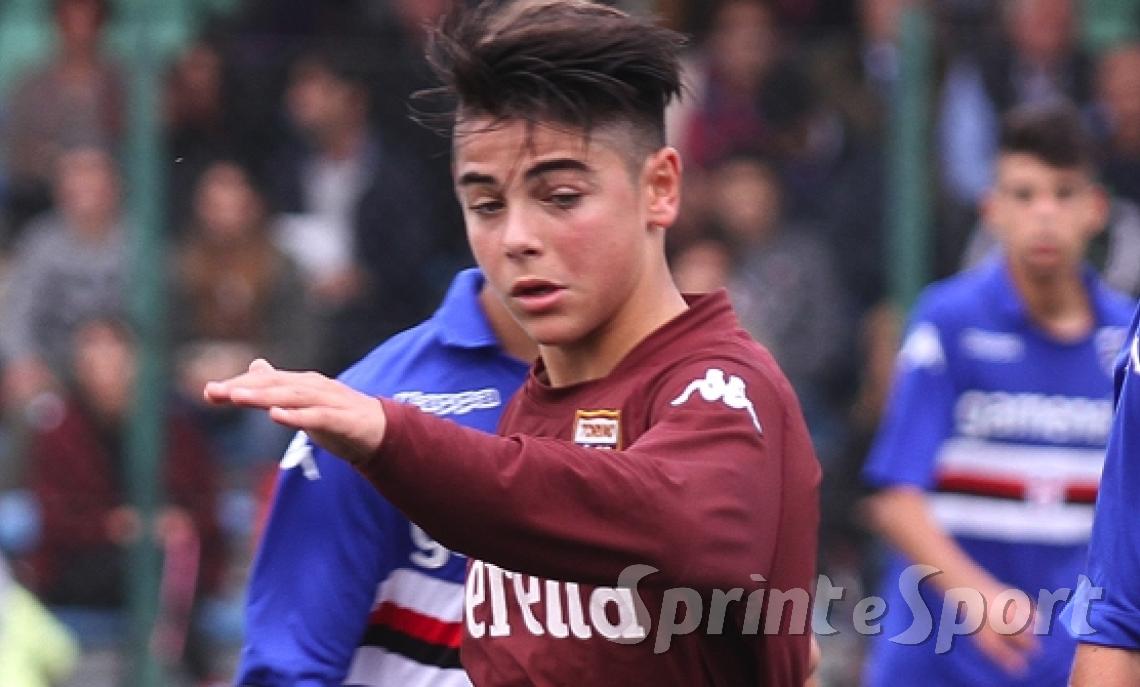 Riccardo Sottil, il gol alla Juve nella sua Venaria: la vendetta dell'ex figlio del Filadelfia nel nome di papà Andrea. In foto Riccardo nei Giovanissimi del Toro