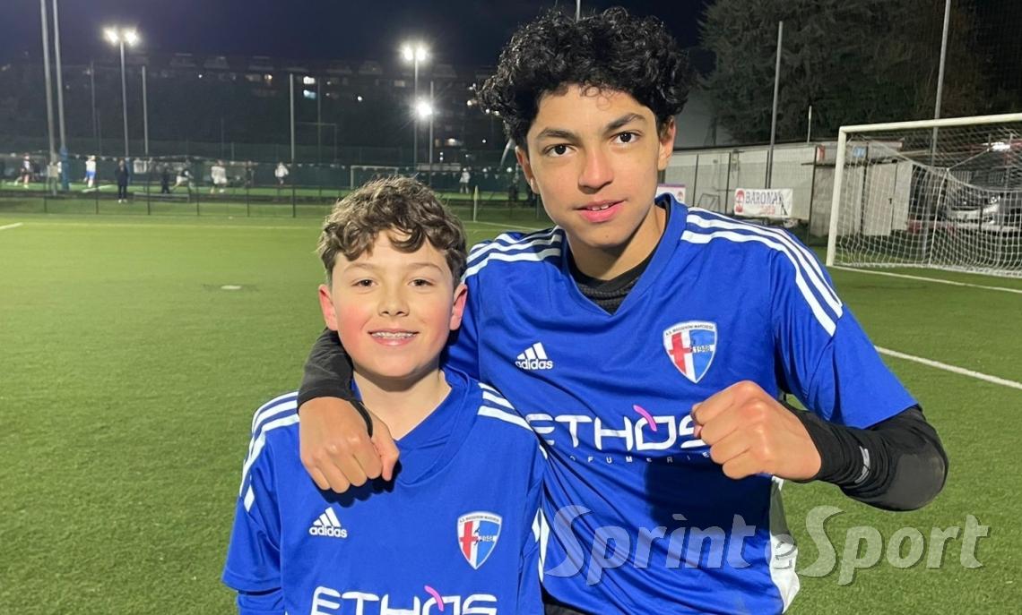 UNDER 14 MASSERONI &bull; Andrea Ferro e Aly Foad