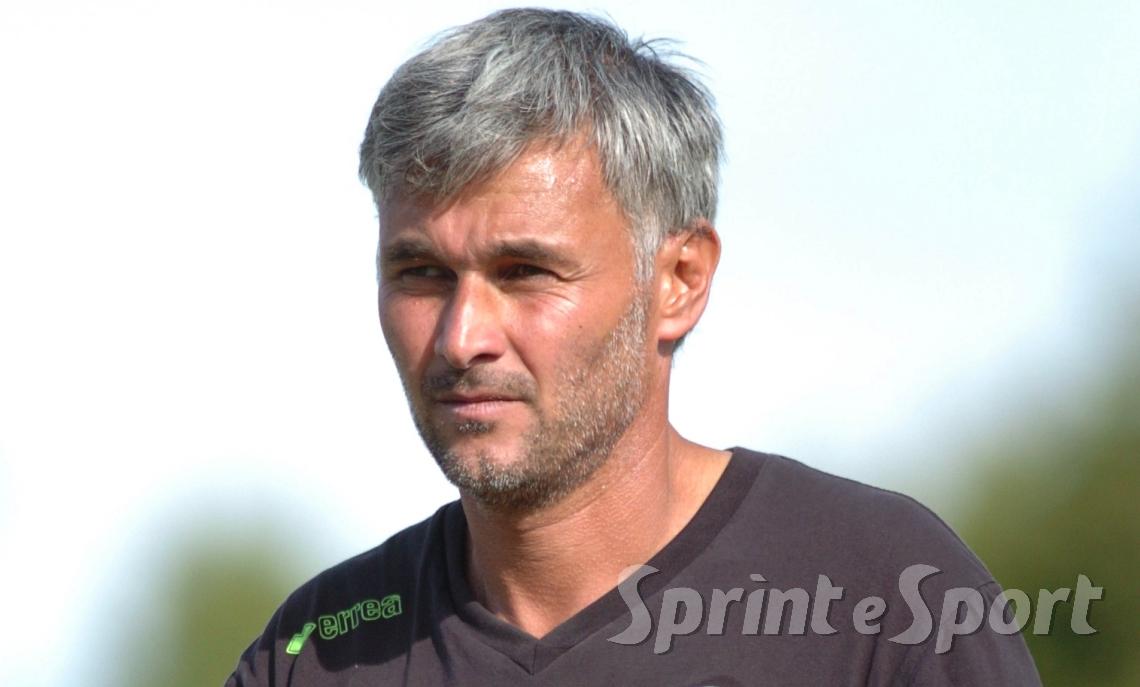 Marco Sesia, tecnico dell'Asti che nel post-gara della sconfitta contro il Chieri non è stato 'tenero' con la sua squadra e con la società