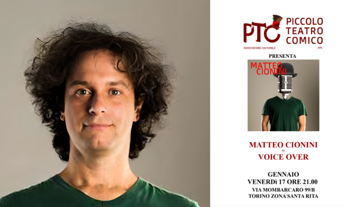 Matteo Cionini in VOICE OVER – MIMO