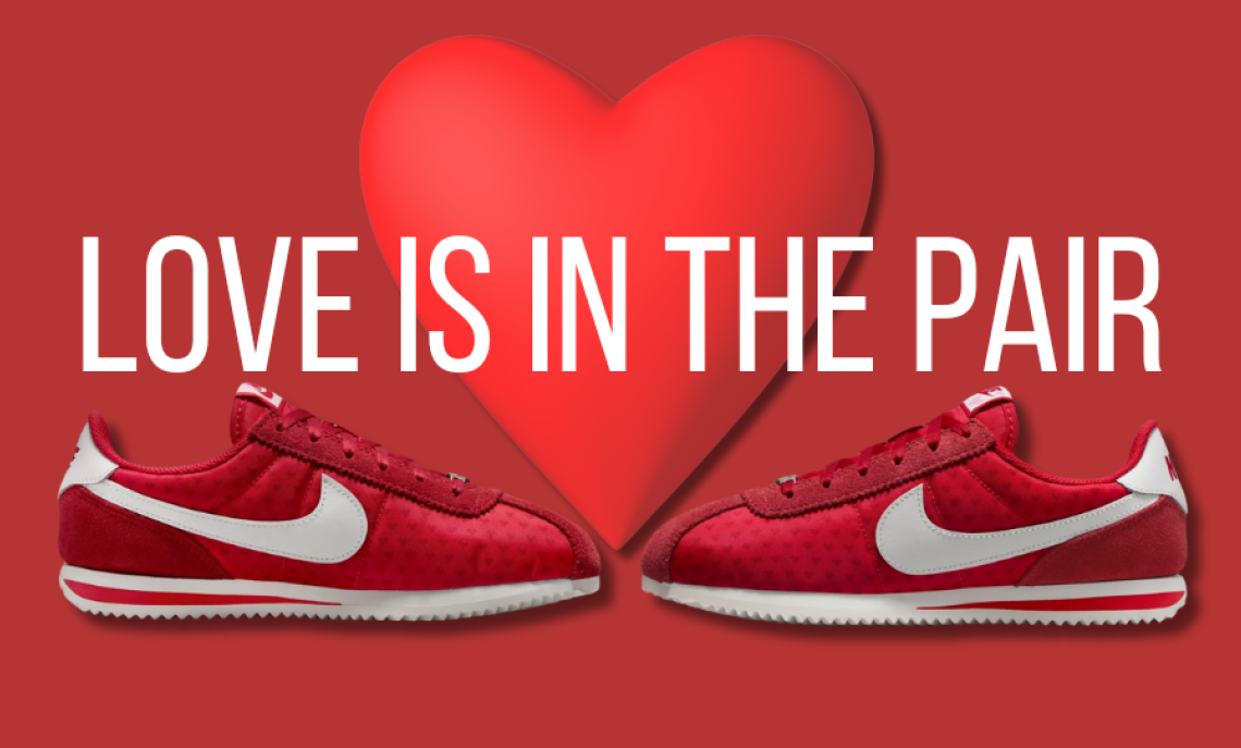 Febbraio 2025: Nike mette l'amore ai piedi degli innamorati