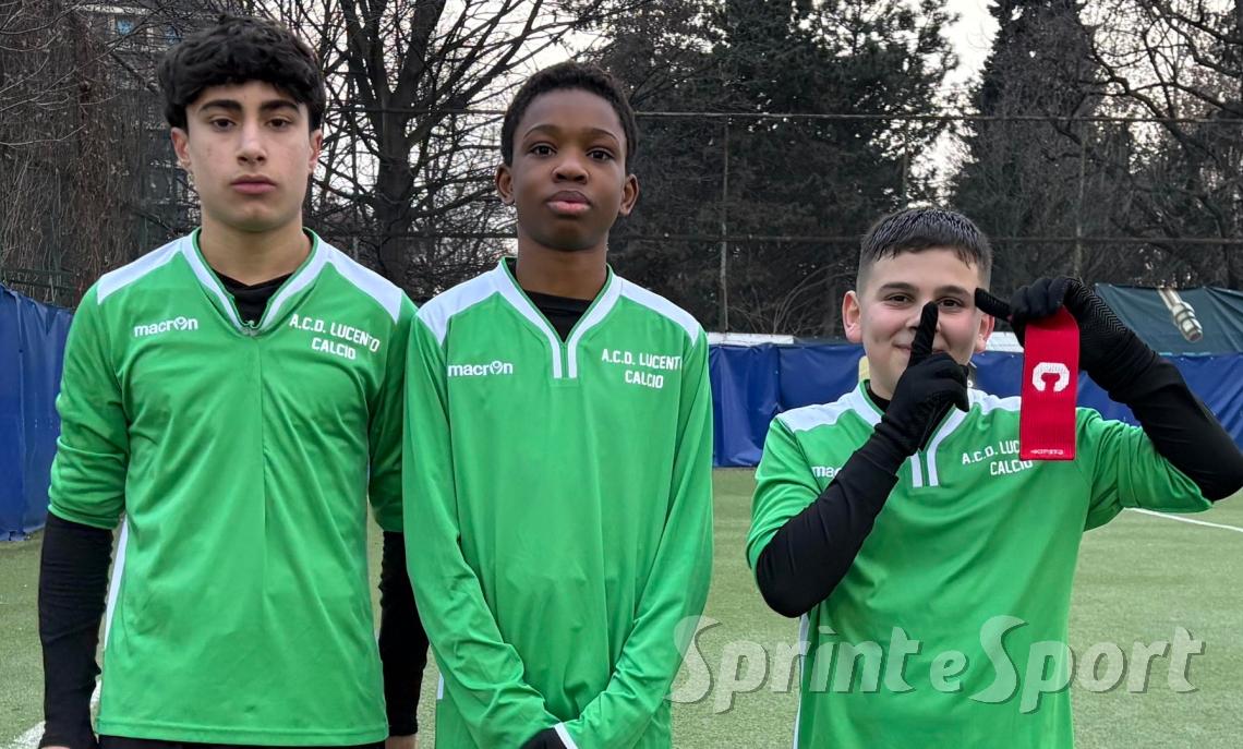 Under 14 Provinciali Torino, RWC Lucento-Academy Vanchiglia 2-1: Gabriele Bosso, Clinton Lucky e Andrea Scutellà: tre protagonisti della vittoria casalinga del RWC Lucento