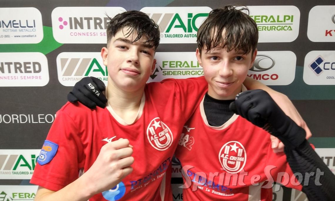 UNDER 15 ÉLITE CREMA• Biondi e Crovato
