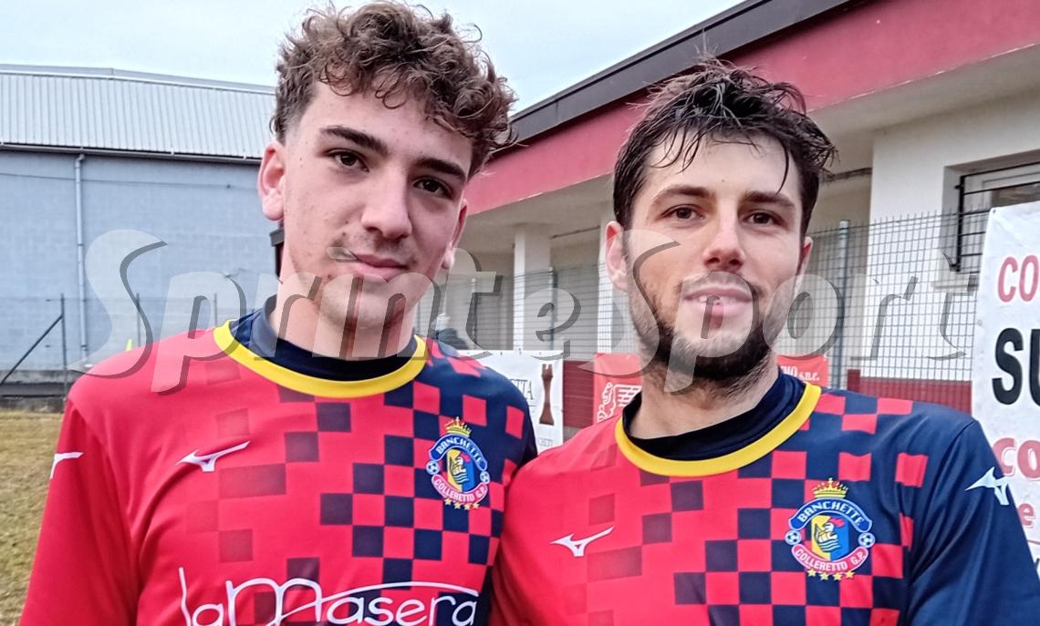 LIVORNO BIANZÈ-BANCHETTE COLLERETTO PRIMA CATEGORIA - ALESSANDRO ACTIS PERINO SEBASTIANO COMOTTO