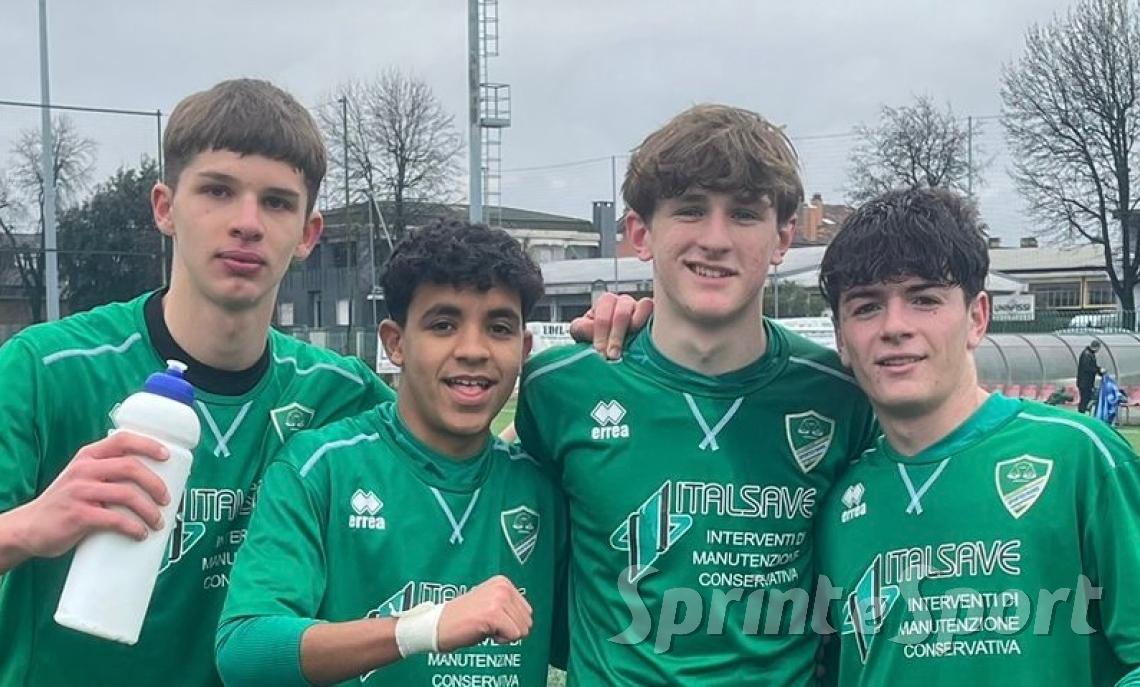 UNDER 17 SPORTED MARIS • Leonardo Rota, Aymen El Ouazzani, Leonardo Scaratti,Mattia Molardi