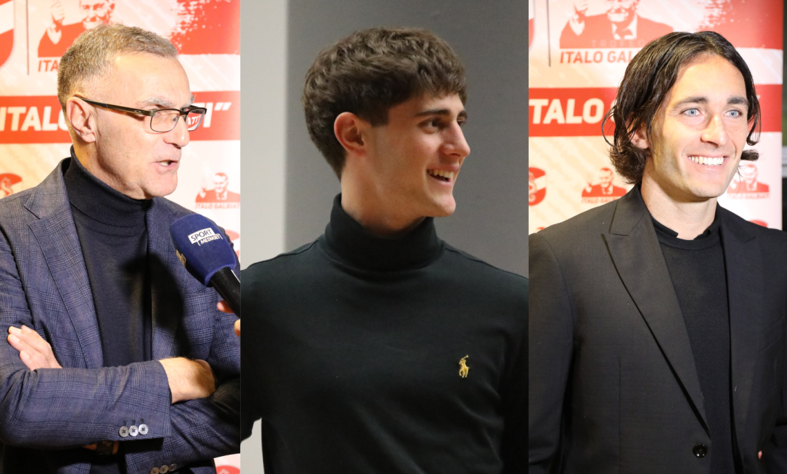 BEPPE BERGOMI, MATTIA LIBERALI, TOMMASO AUGELLO