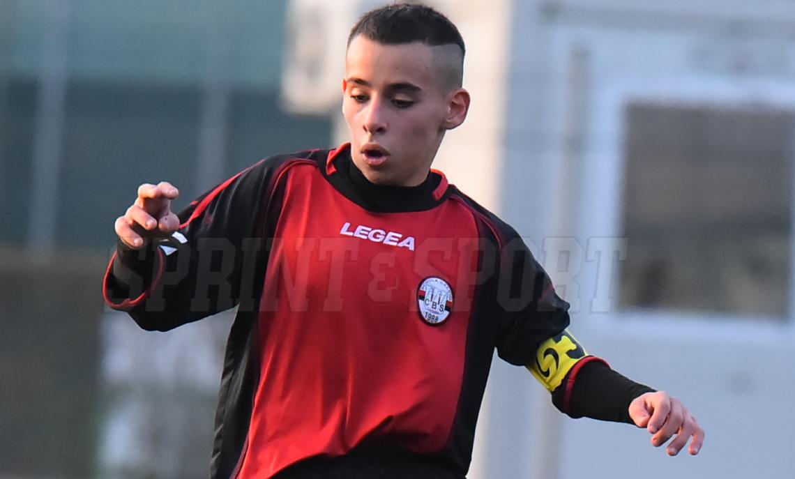 Rappresentativa Provinciale Under 14 Torino, primo raduno: in foto Alessandro Zangirolami, capitano della CBS 2011