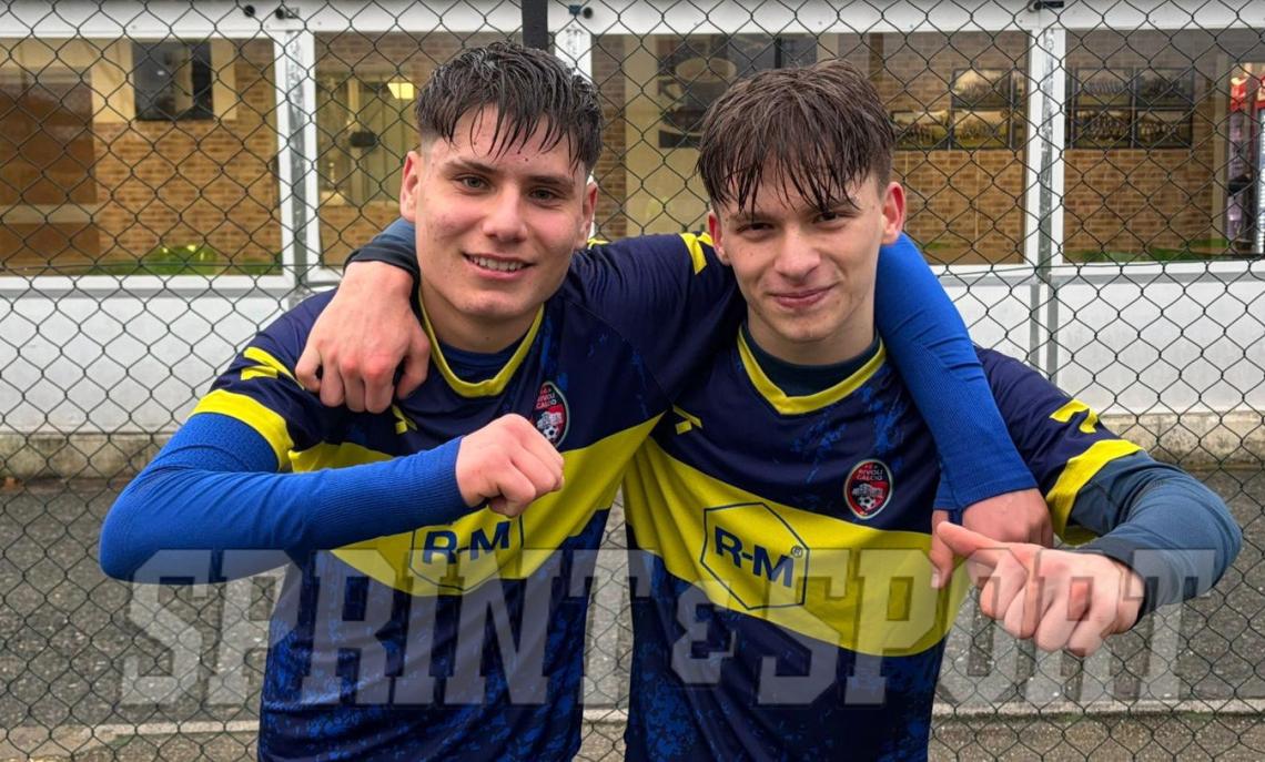 UNDER 19 TORINO RES.GRANATA VS RIVOLI, SIVIERO MARTINO E CARANDINO LEONARDO