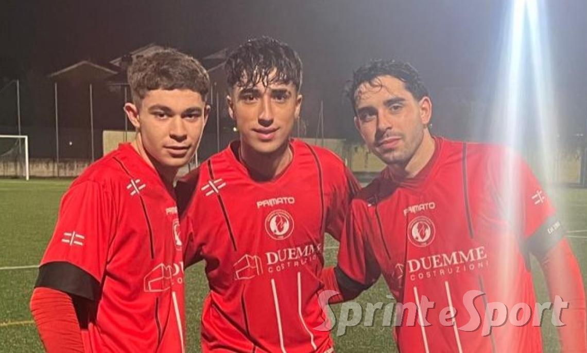 UNDER 19 ATLETICO SCHIAFFINO &bull; Arzuffi, De Ponte, Clemeno