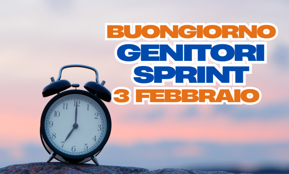 Buongiorno genitori Sprint