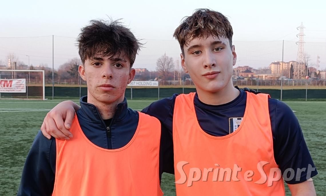 Gaetano Ungaro e Stefano Aruanno; RAPPRESENTATIVA MILANO UNDER 15