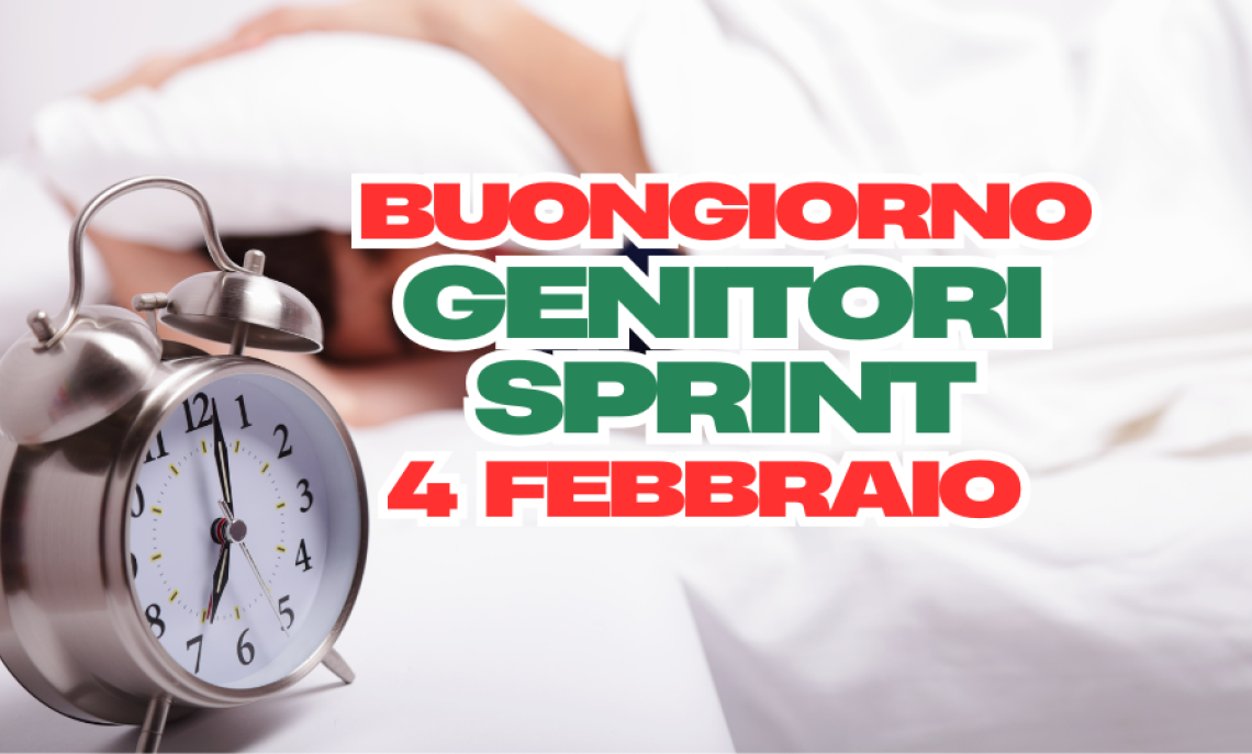 Buongiorno genitori Sprint