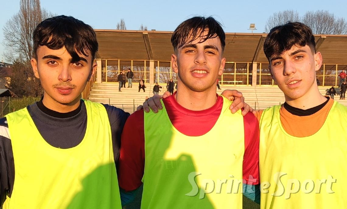 Andrea Belmonte, Nur Attia, Riccardo Voso: RAPPRESENTATIVA MILANO U17