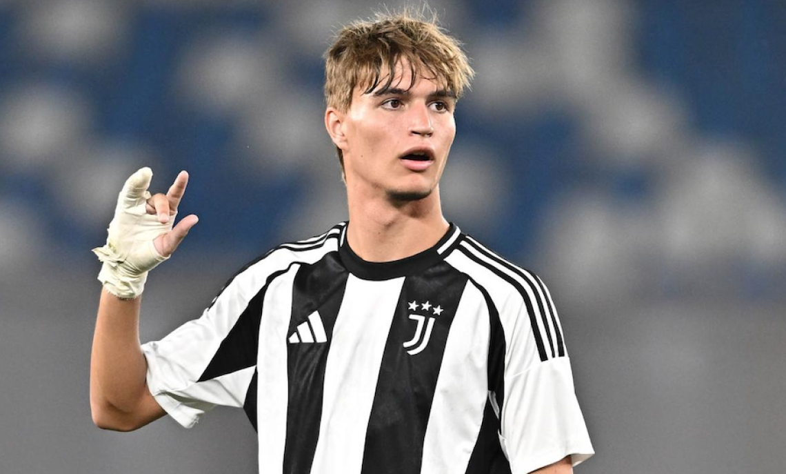 Gioca 1000 partite con la Juventus e segna 110 gol, il talento 2008 è già una bandiera!. Matteo Vitrotti in foto