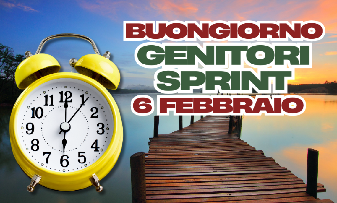 Buongiorno genitori Sprint