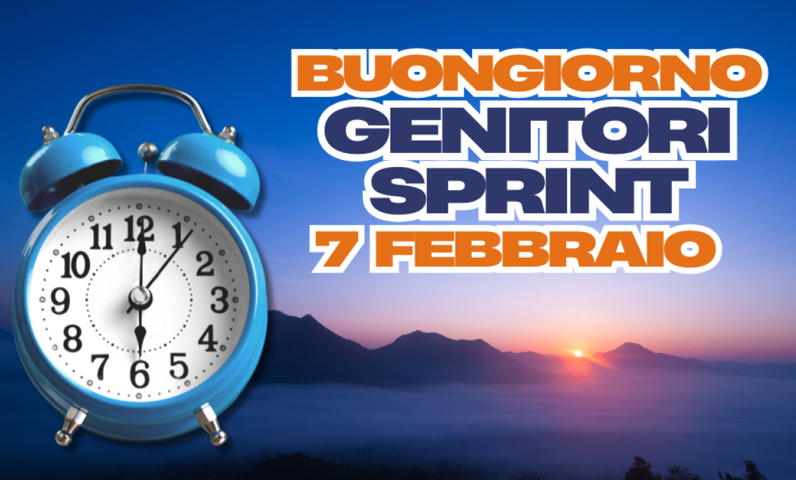 Buongiorno genitori Sprint