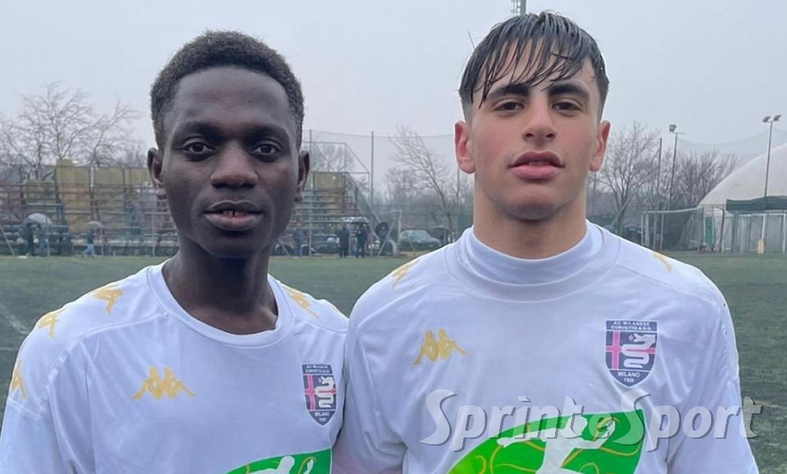 Sekou Jammeh e Nur Attia; MILANESE UNDER 17