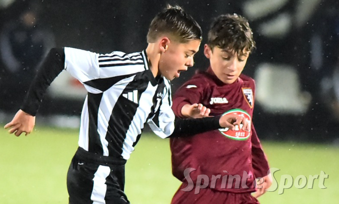 Under 13 Pro • Juventus-Torino: La Juve fa 10 su 10 e si candida regina d'Italia, affondato anche il Toro nel derby (foto Cassarà)