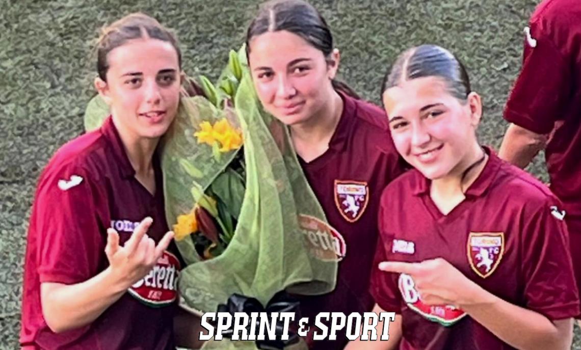 Under 19 Rappresentativa Sperimentale Piemonte Valle d'Aosta: Alessia Chiarello, Francesca Romano e Diletta La Rocca