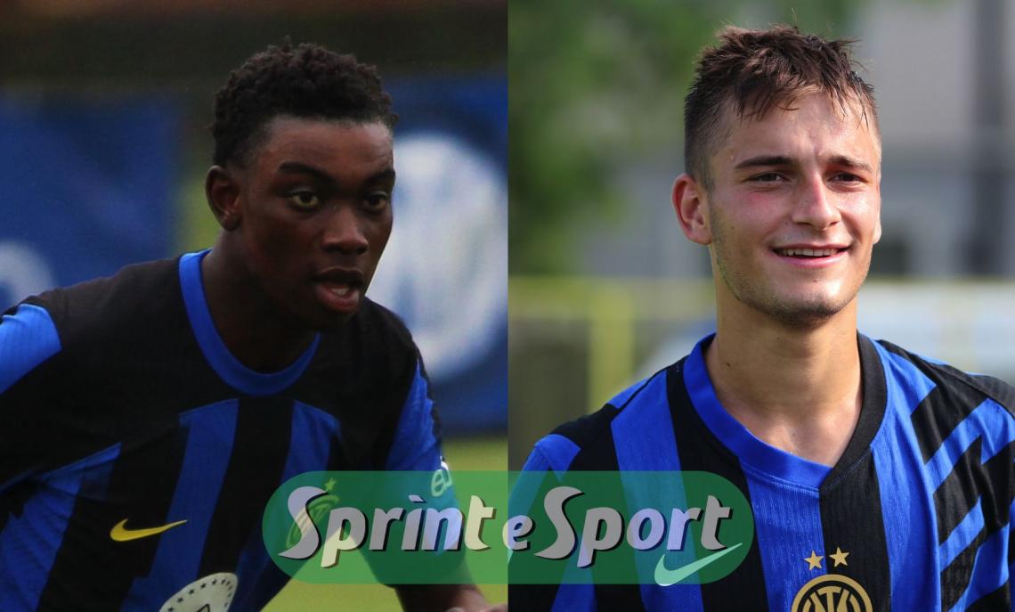 Mike Aidoo e Thomas Berenbruch; INTER PRIMAVERA
