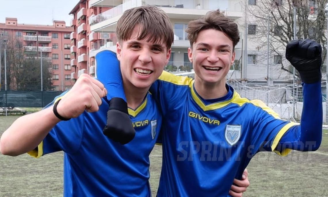 Tommaso Lentini e Sergio Bussi; VISCONTINI UNDER 17