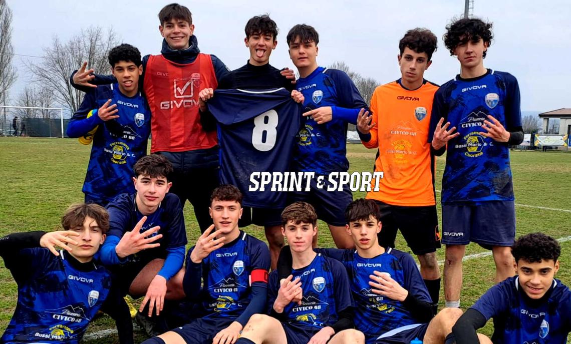 Provinciali Ivrea e Aosta, MVP della settimana, in foto l'esultanza del Vallorco Under 17