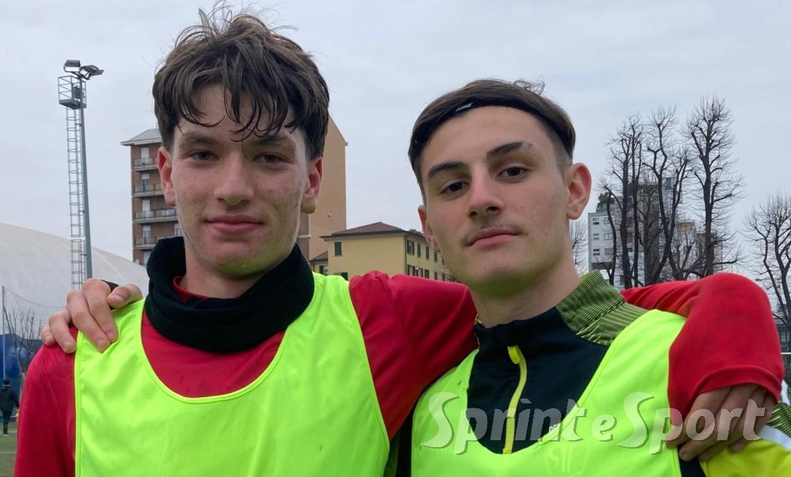 Luca Mapelli e Francesco Diaco; RAPP MILANO UNDER 17