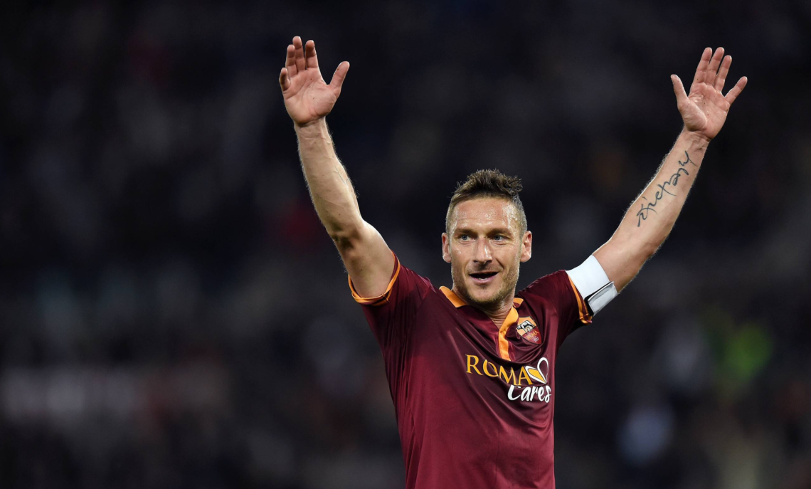 Francesco Totti: lezioni di attaccamento e classe 