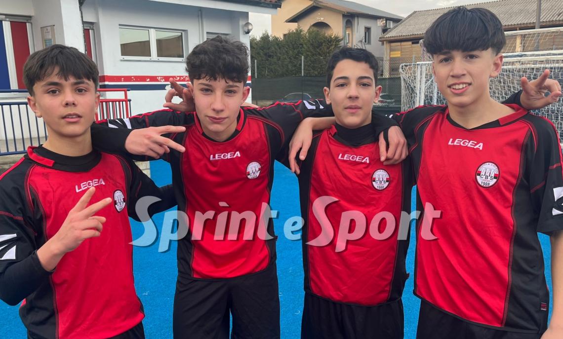 Under 14 Provinciali Torino Girone B, Garino CBS 1-2:  Luca Ponte, Lorenzo Ciucci, Simone Granvillano e Nicolò Brienza