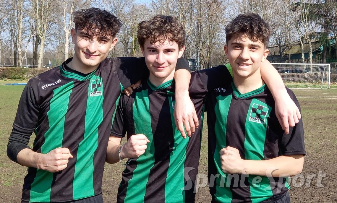 UNDER 16 SCHUSTER&bull; Davide Lepore, Edoardo Bolli e Giulio Settanni