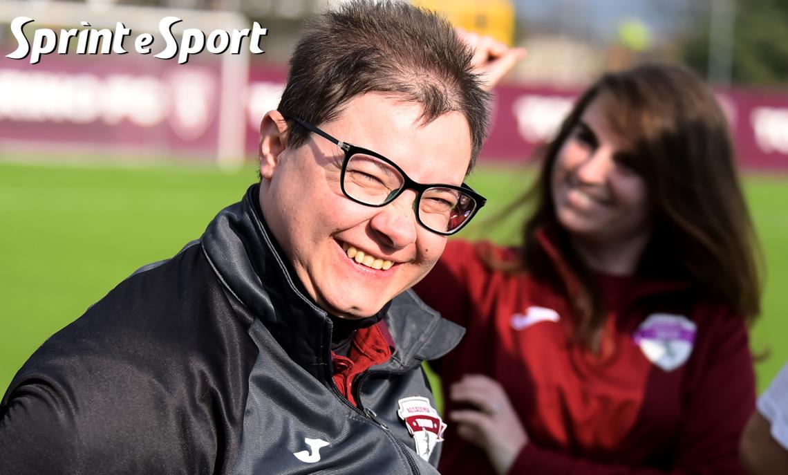 Muriel Crepaldi e Silvia Maglio, presidente e dirigente-calciatrice dell'Accademia Torino