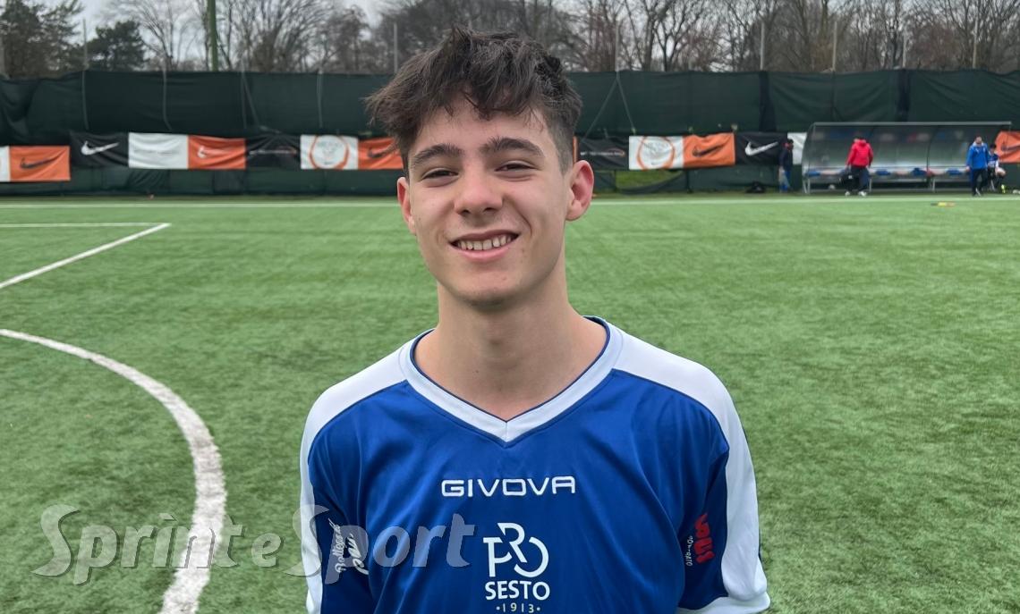 Gabriele Como, autore di una super tripletta contro l&rsquo;Enotria