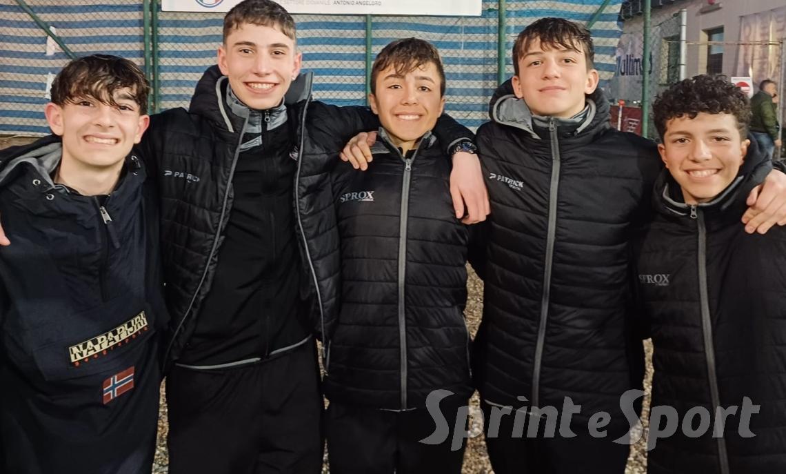 RAPPRESENTATIVA UNDER 14 VERCELLI - SAMUELE LA FONTANA DAVIDE MARINI TOMMASO DI GIORGIO EMANUELE GREPPI SIMONE LIAM FRAUDATARIO