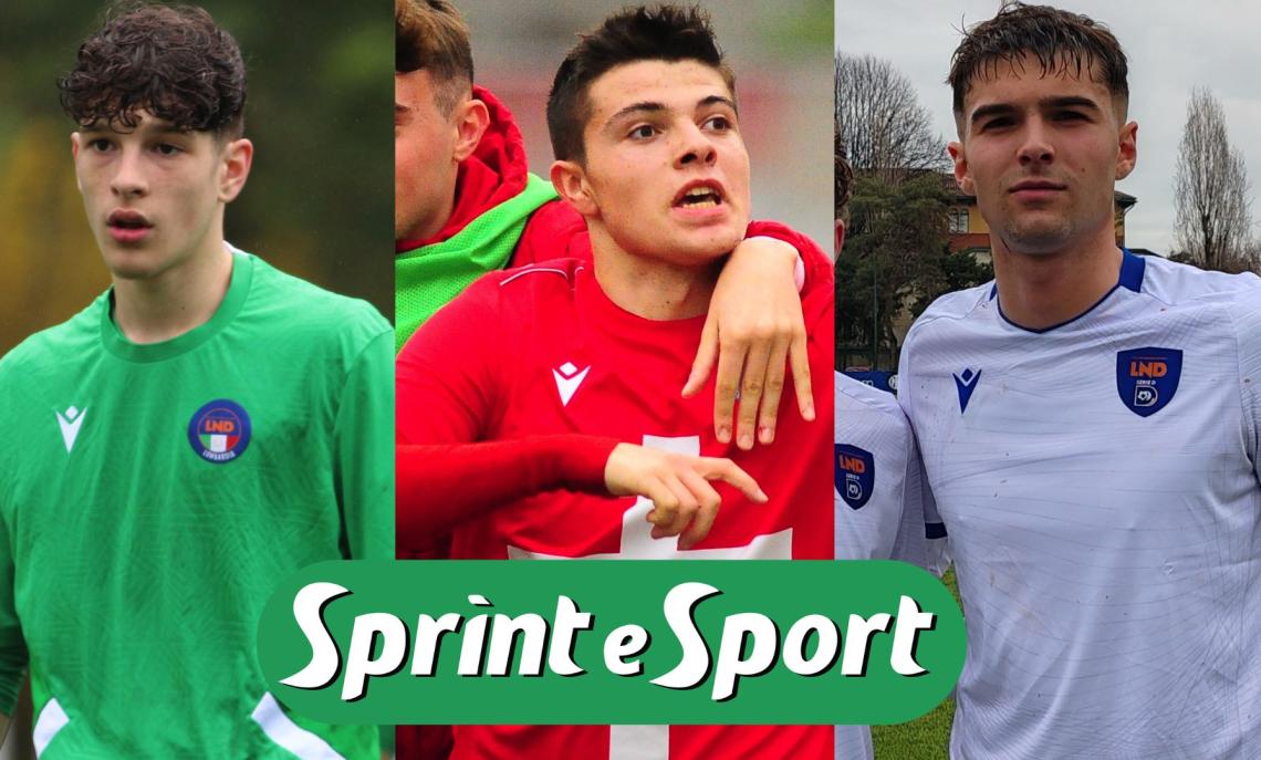 RAPPRESENTATIVA SERIE D - NICOLA CACCIA LORENZO LISCHETTI ANDREA OPRANDI