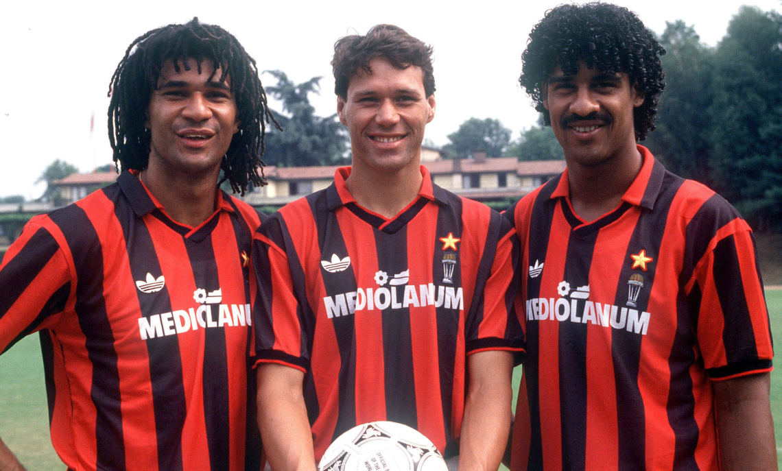 Il Milan dei tre moschettieri d'Olanda