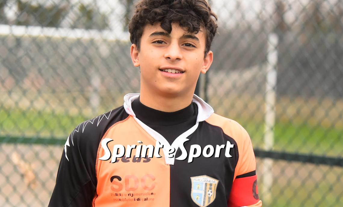 Under 14 Rappresentativa Provinciale Torino Metropolitana, Elia Zampirolo attaccante dell'Aviglianese