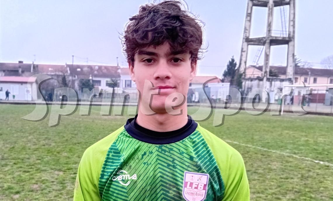 LIVORNO BIANZÈ-CITTÀ DI COSSATO UNDER 16 - LORENZO GRAMUGLIA